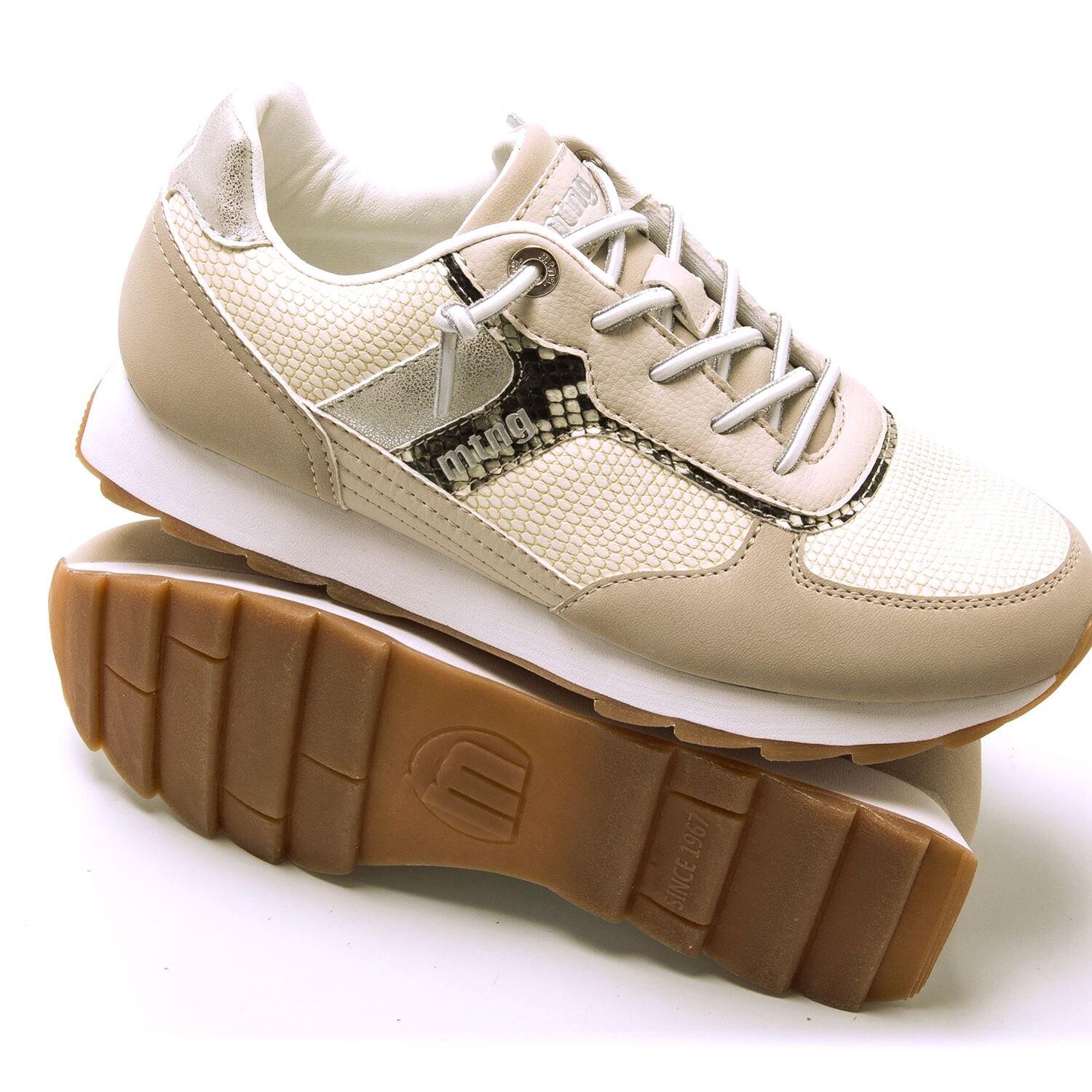 Schoen Mustang model 60447-WHITE voor vrouwen 4/7
