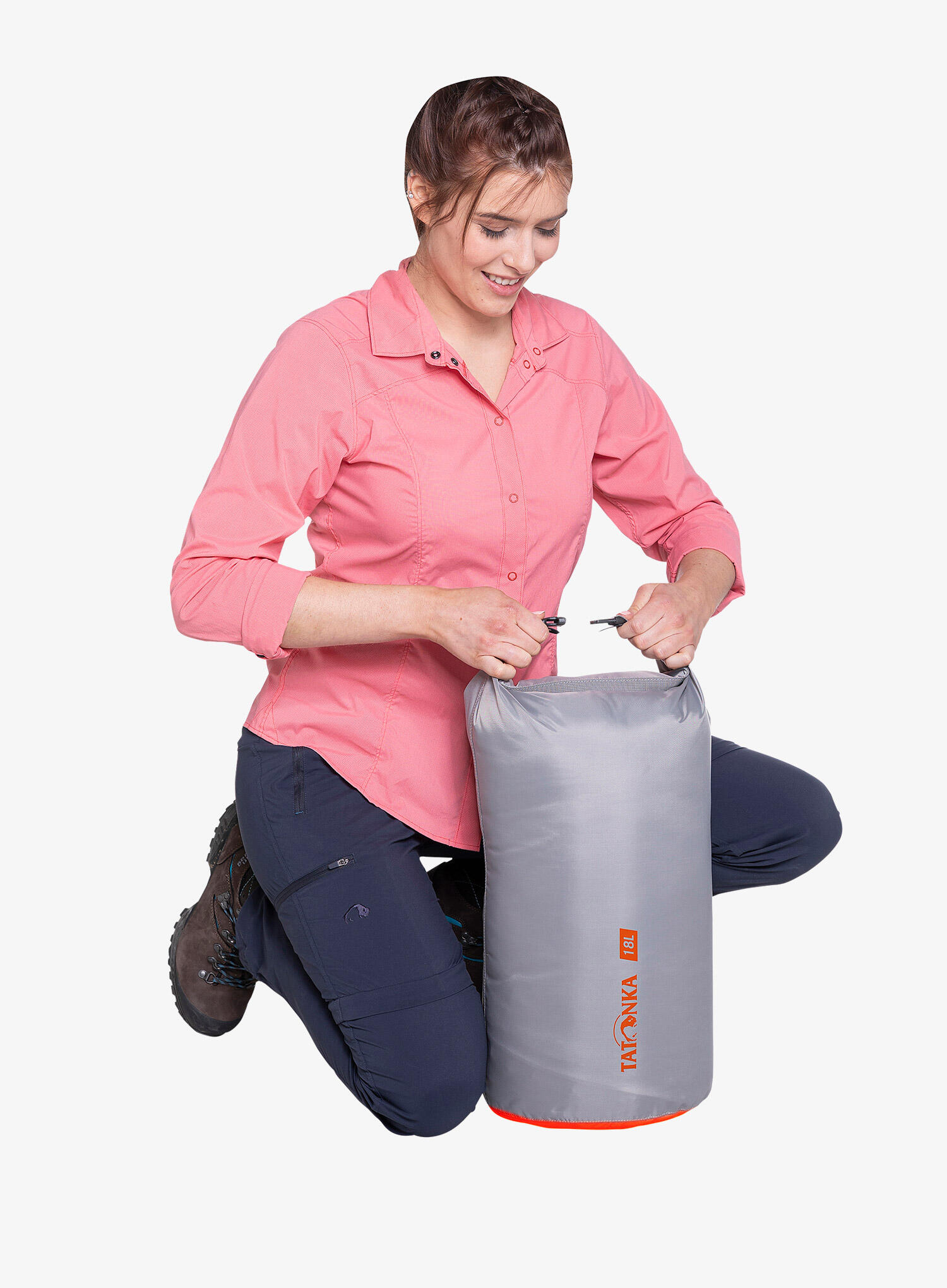 Packsack Dry Sack grey 5/6