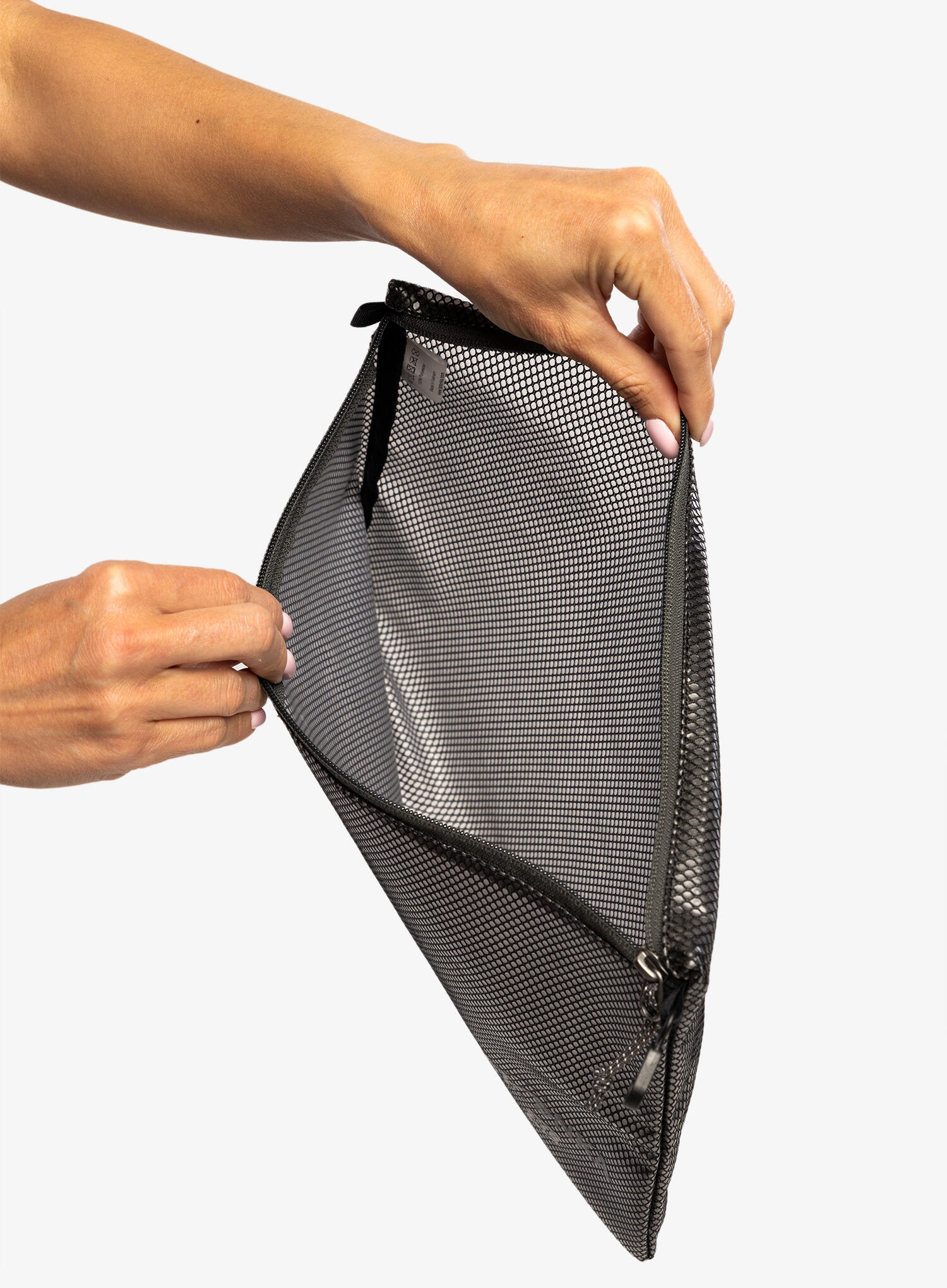 Packbeutel Zip Pouch 25 x 35 black 5/5