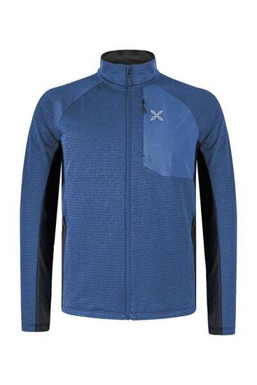 Felpa da trekking uomo Montura Dolomiti Maglia blu