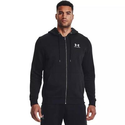 Felpa da allenamento Under Armour Essential Fleece Full Zip Hood da uomo