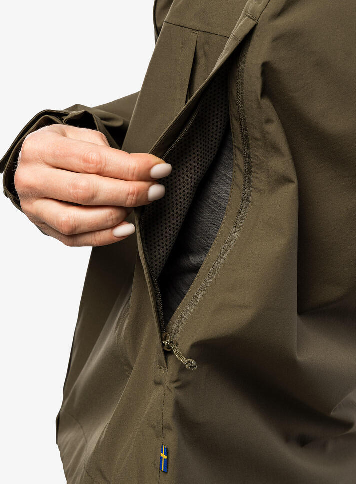Kurtka przeciwdeszczowa damska Fjallraven HC Hydratic Trail Jacket