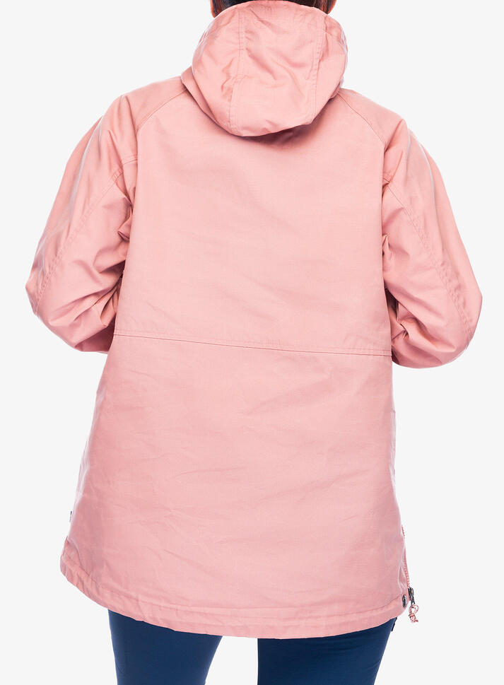 Kurtka damska Fjallraven Vardag Anorak - dusty rose L