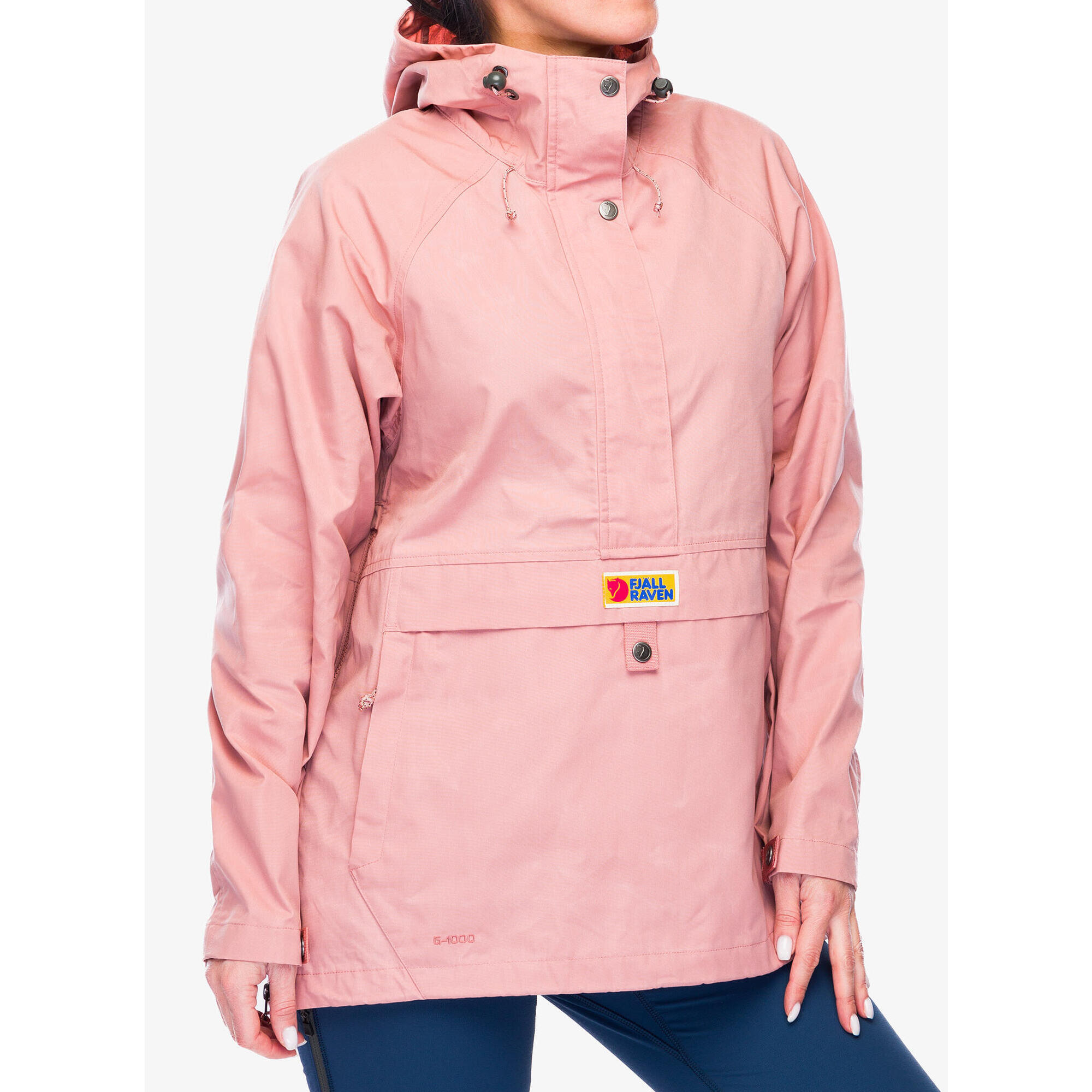 Kurtka damska Fjallraven Vardag Anorak - dusty rose S