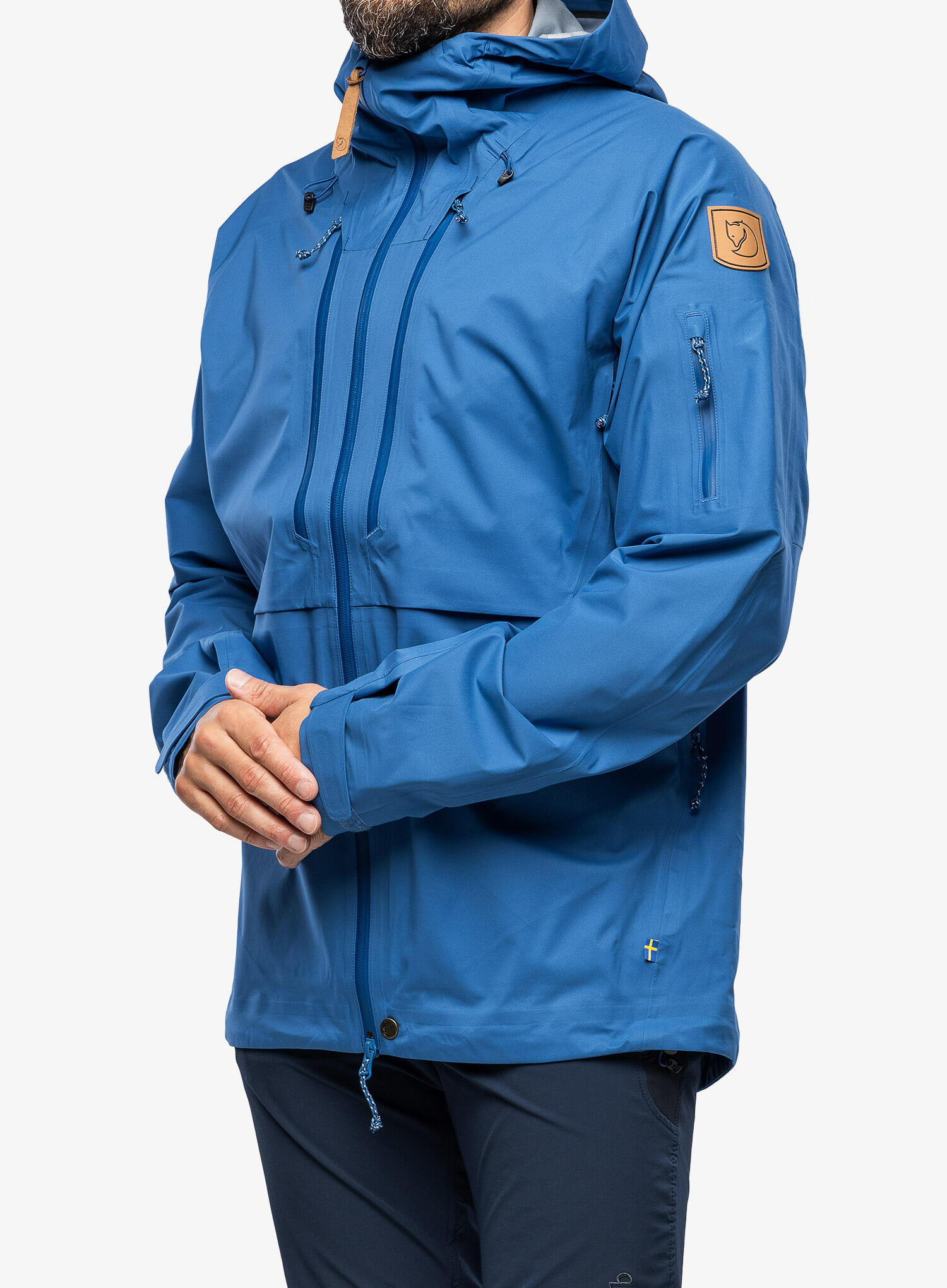 Kurtka wodoodporna męska Fjallraven Keb Eco-Shell Jacket 3/7