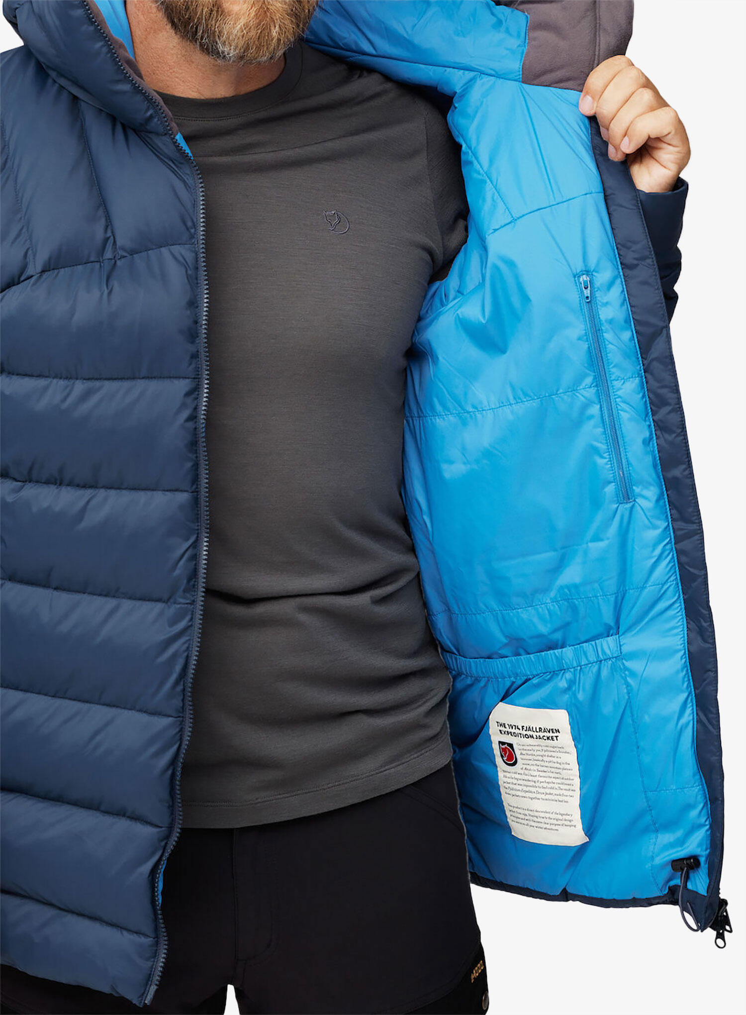 Kurtka ocieplana męska Fjallraven Expedition Mid Winter Jacket 5/7
