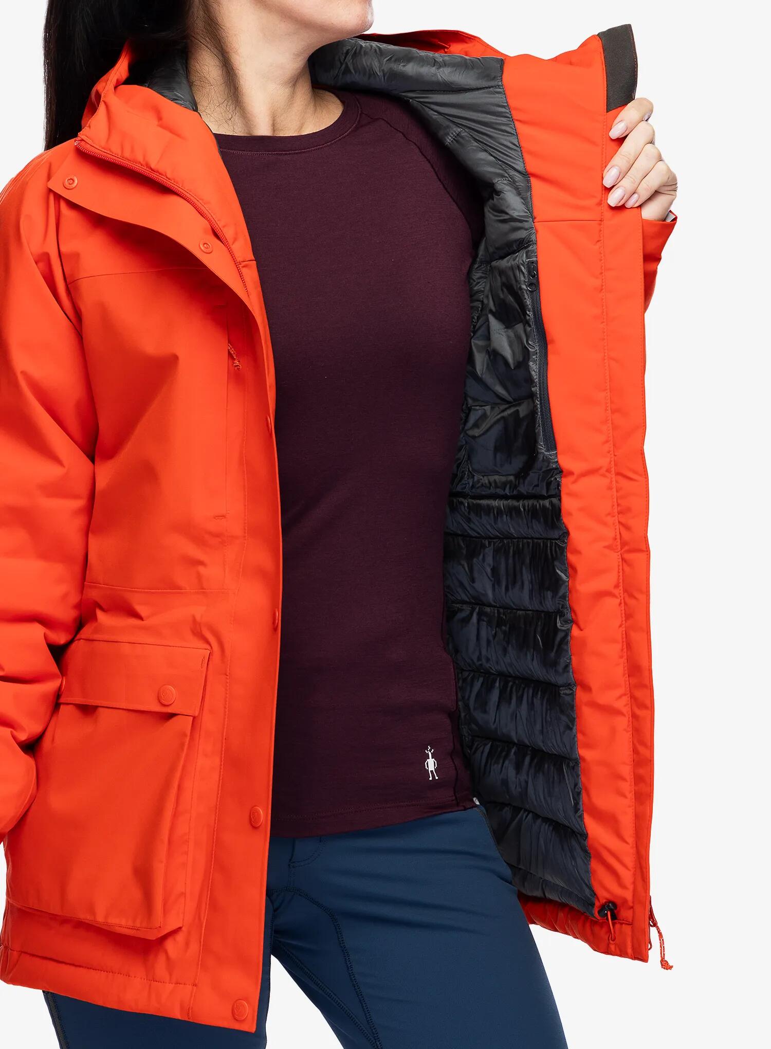 Kurtka zimowa damska Fjallraven HC Hydratic Padded Jacket 4/7