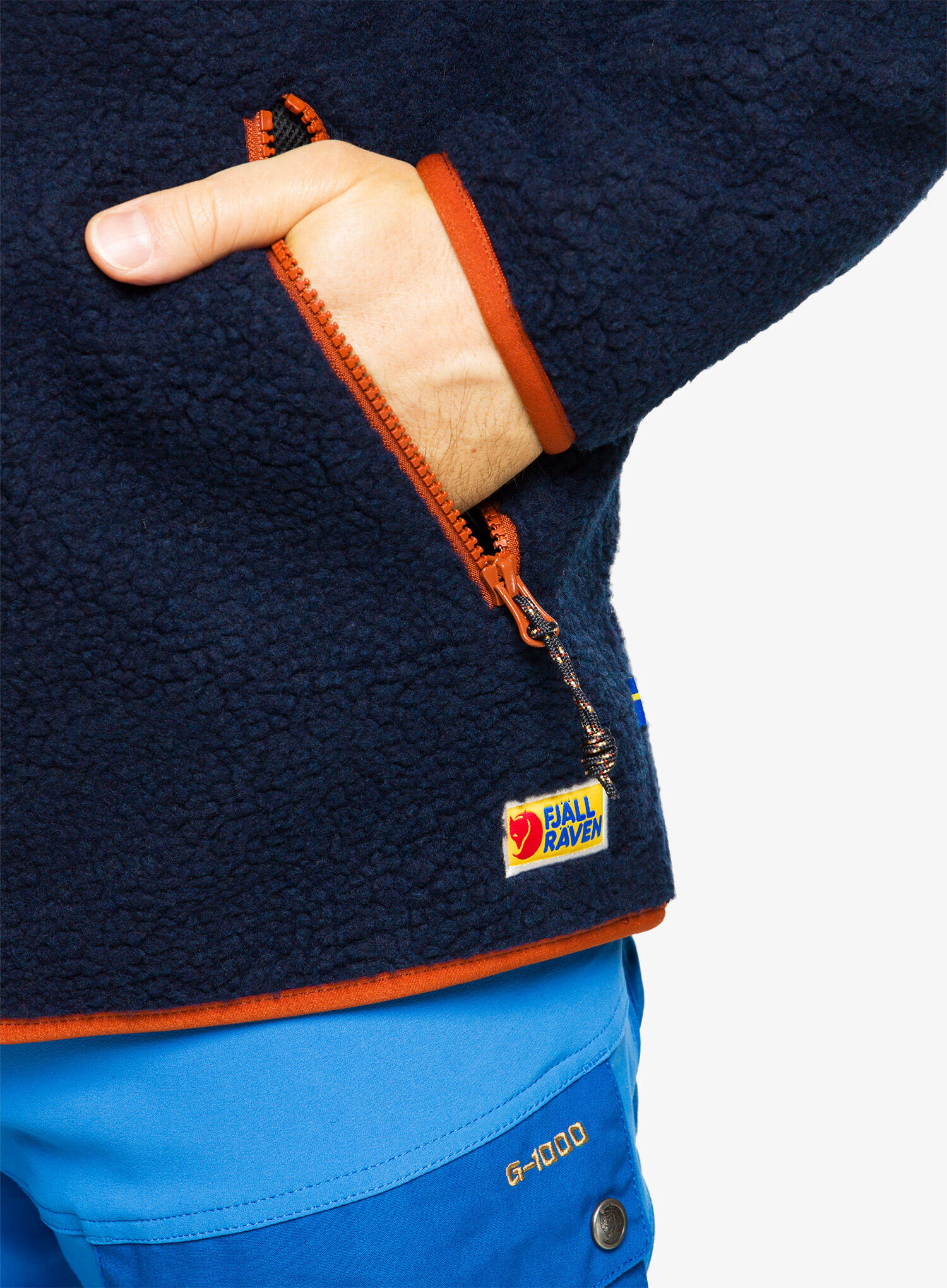 Herren Teddyfleecejacke Vardag 7/7