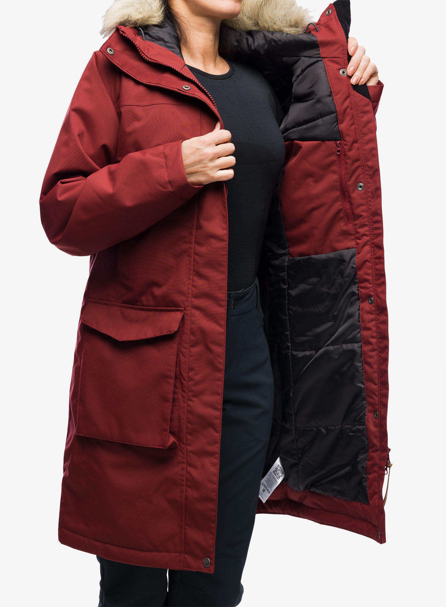 Kurtka zimowa damska Fjallraven Nuuk Lite Parka 5/7