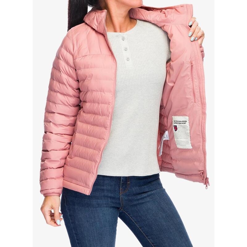 Jachetă de puf pentru femei Fjällräven Expedition Lätt Hoodie