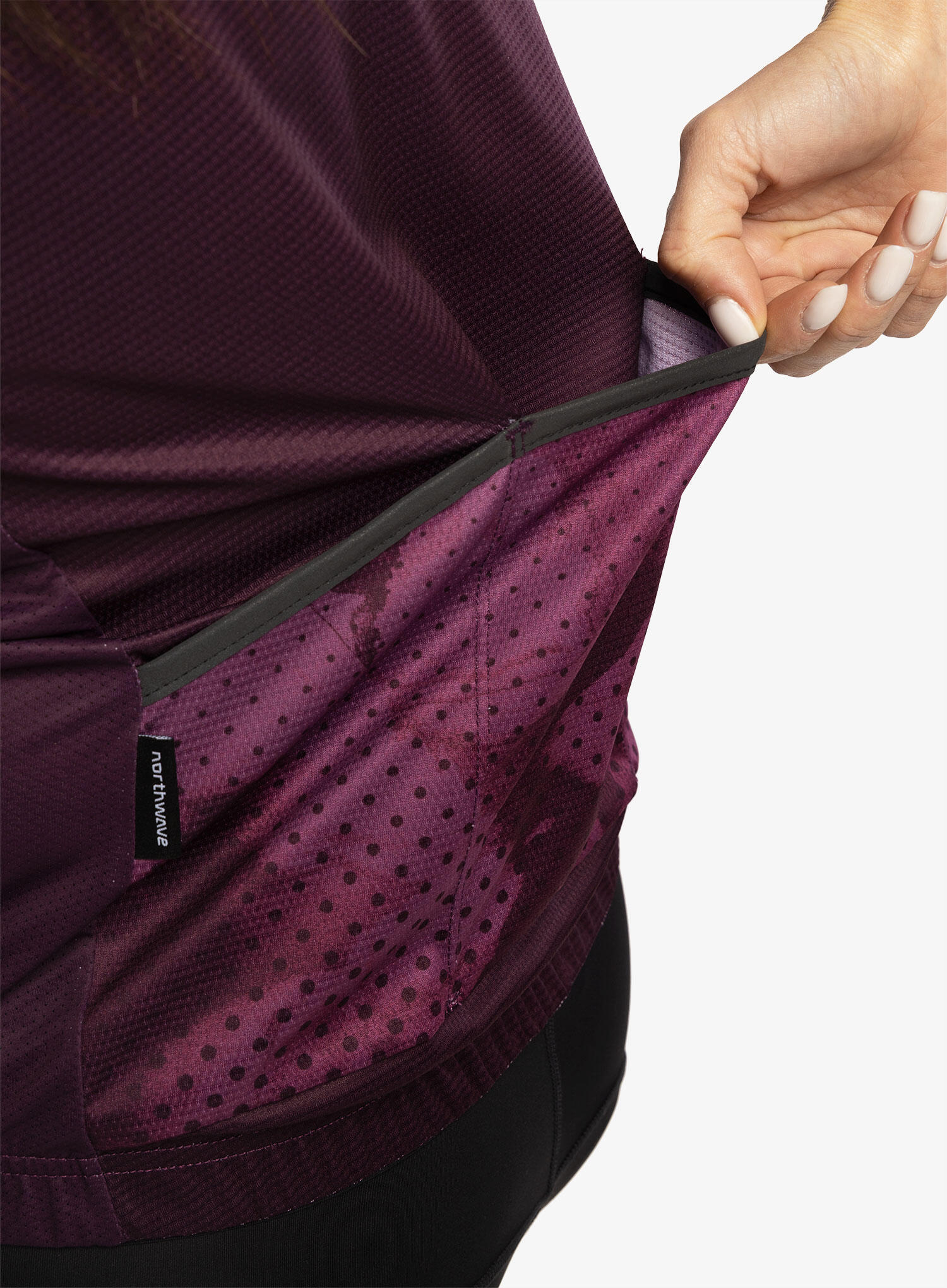 Maillot Manches Courtes Femme Northwave Origin Violet 6/7
