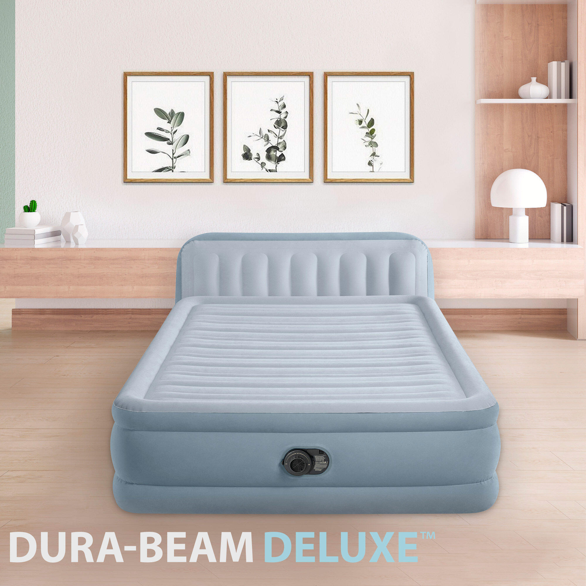 Cama de aire INTEX con cabecero Dura-Beam Deluxe Plush Headboard 2/7