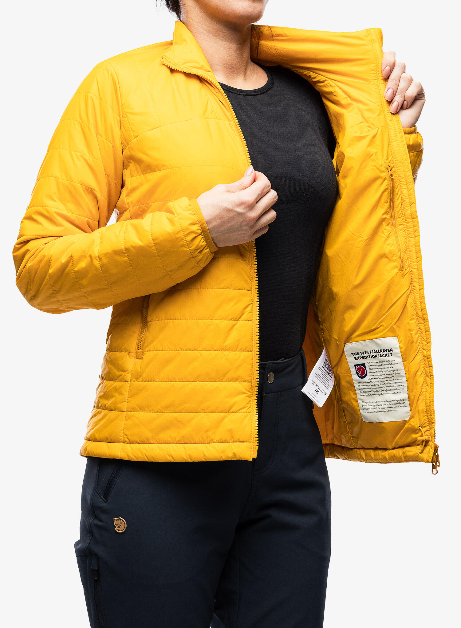 Kurtka zimowa damska Fjallraven Expedition X-Latt Jacket 4/7