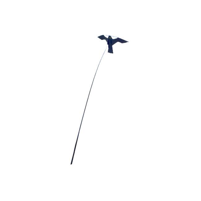 Teleskopstange (6m) aus Glasfaser - ausziehbare Rute für Vogelscheuchen 2/3