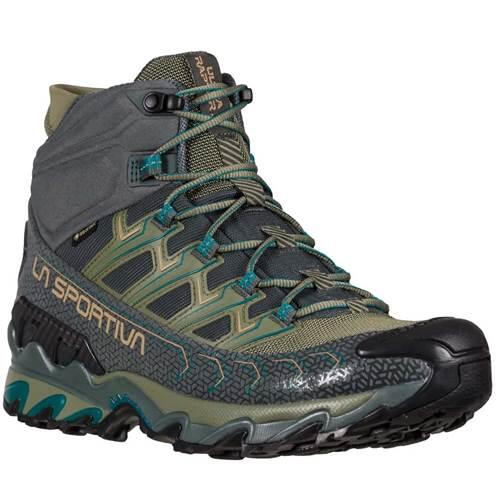Trail-Schuhe Mann La Sportiva Ultra Raptor II Mid Leather Gtx Grau