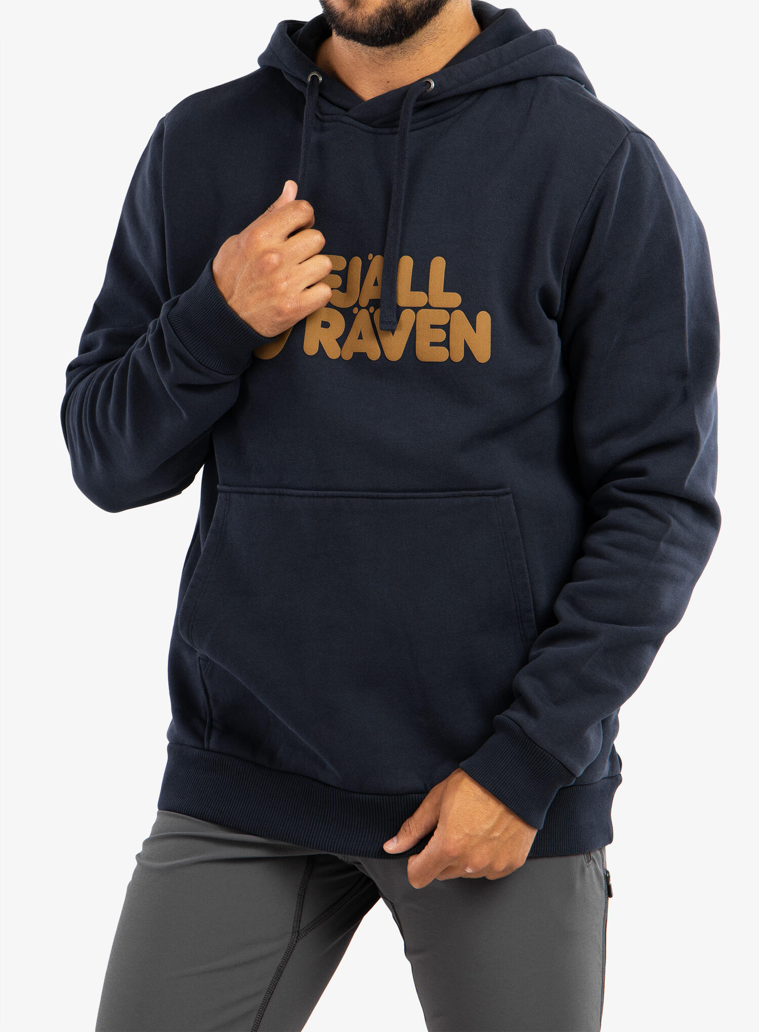 Hoodie Logo Fjällräven Homme 3/7