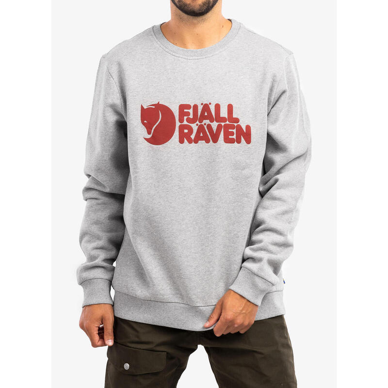 Bluza bawełniana męska Fjallraven Logo Sweater