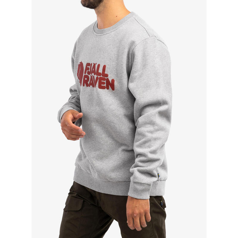 Bluza bawełniana męska Fjallraven Logo Sweater