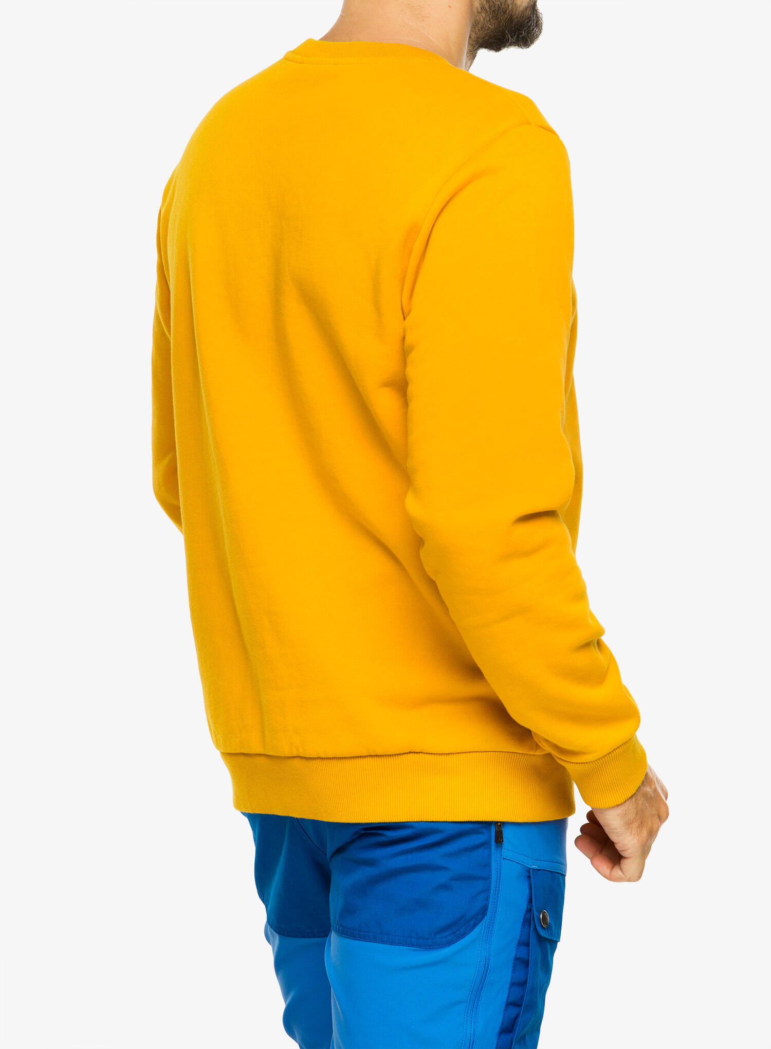 Bluza bawełniana męska Fjallraven Logo Sweater 4/5