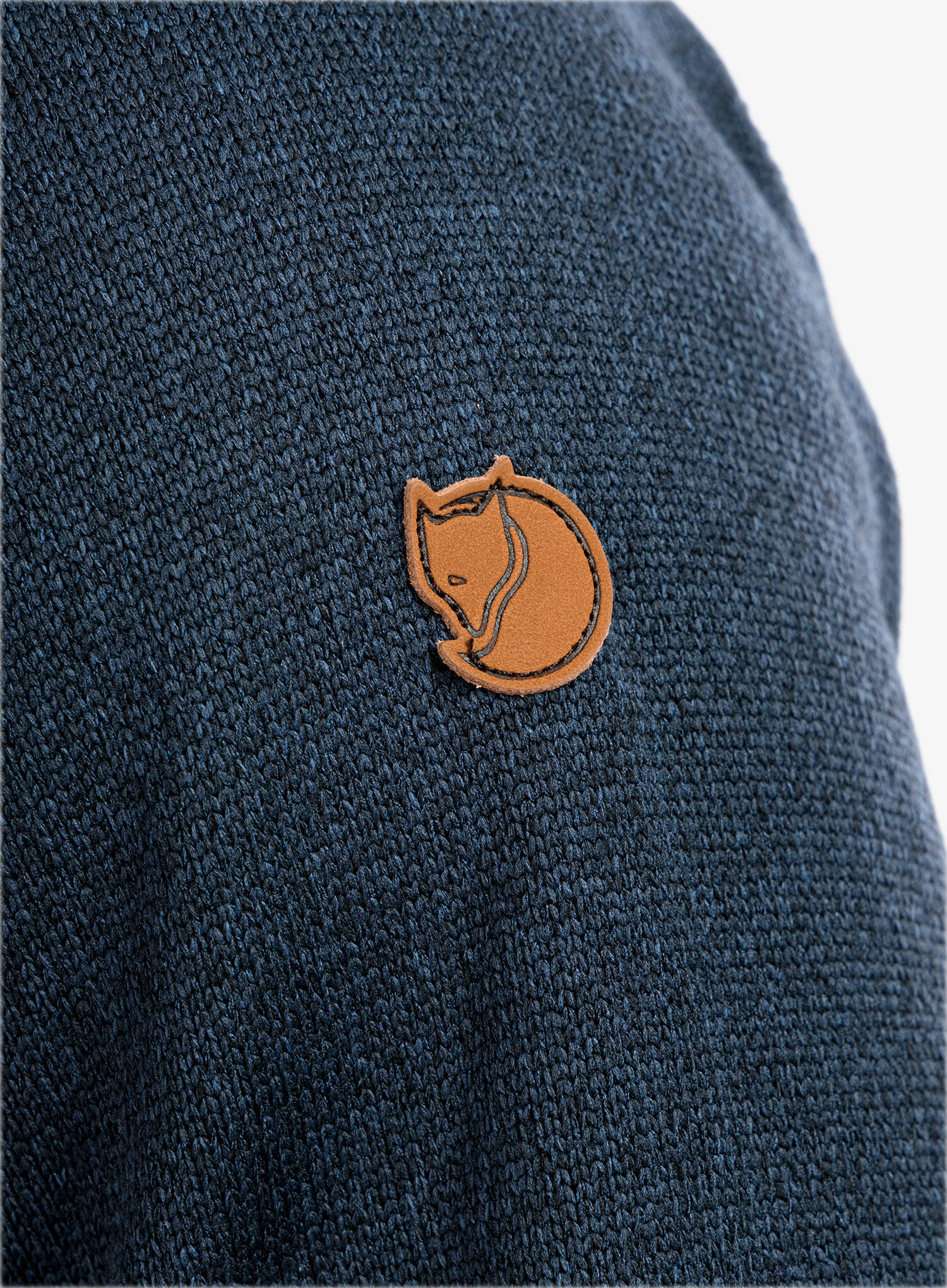 Fjällräven Övik Veste Polaire à Capuche M560 - Bleu Marine 7/7