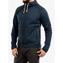 Fjällräven Övik Veste Polaire à Capuche M560 - Bleu Marine