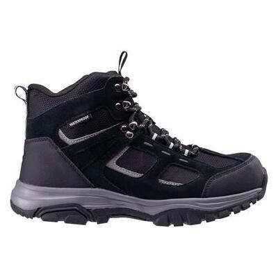 Scarpe Da Trekking Pelle Taglio MedioUomo Hi-Tec Didiora Nero