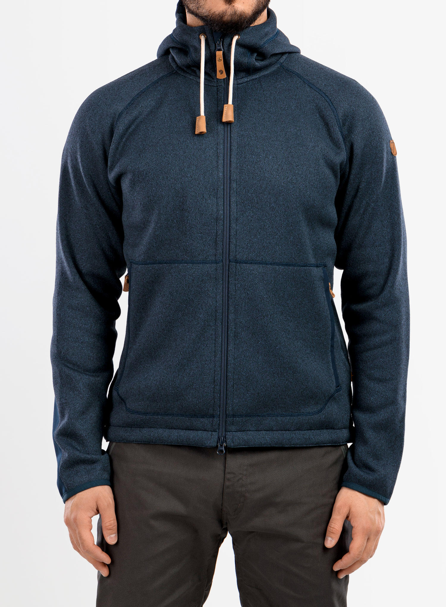 Bluza z kapturem męska Fjallraven Ovik Fleece Hoodie 3/7