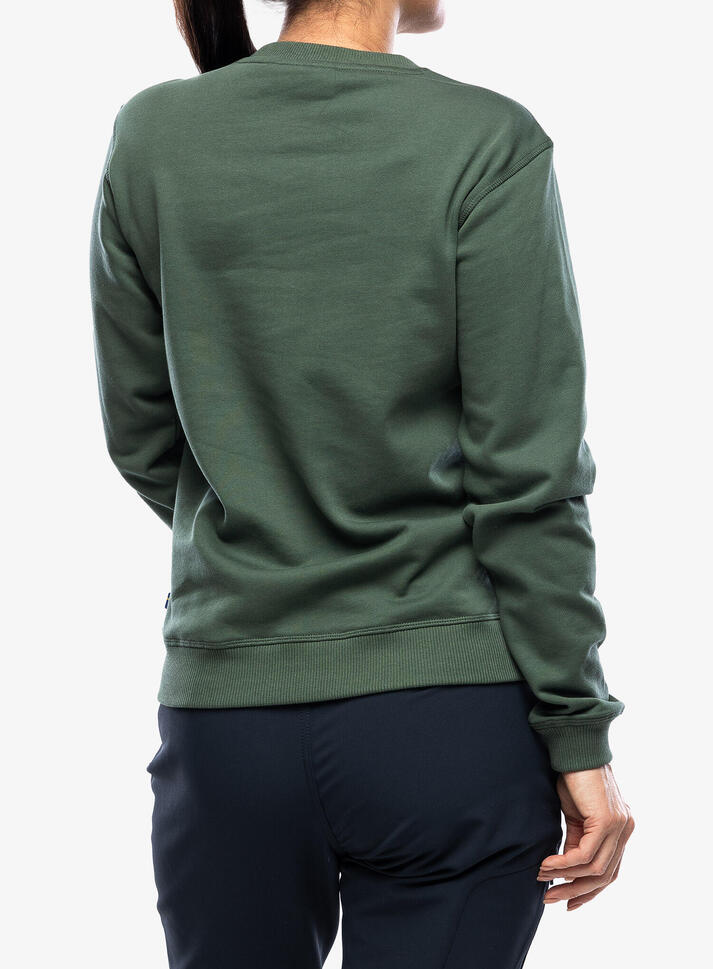 Bluza bawełniana damska Fjallraven 1960 Logo Badge Sweater W