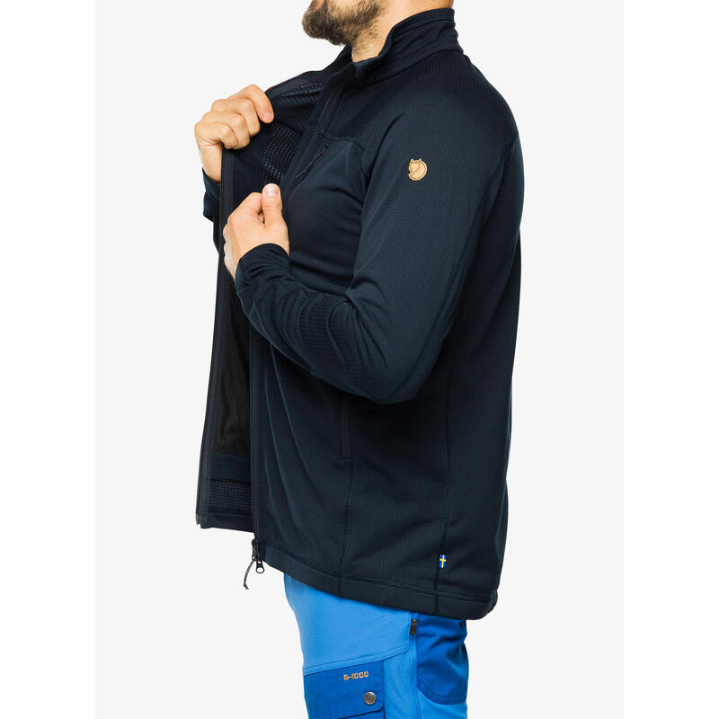 Pulover polar Abisko Lite Fleece Jacket M barbati