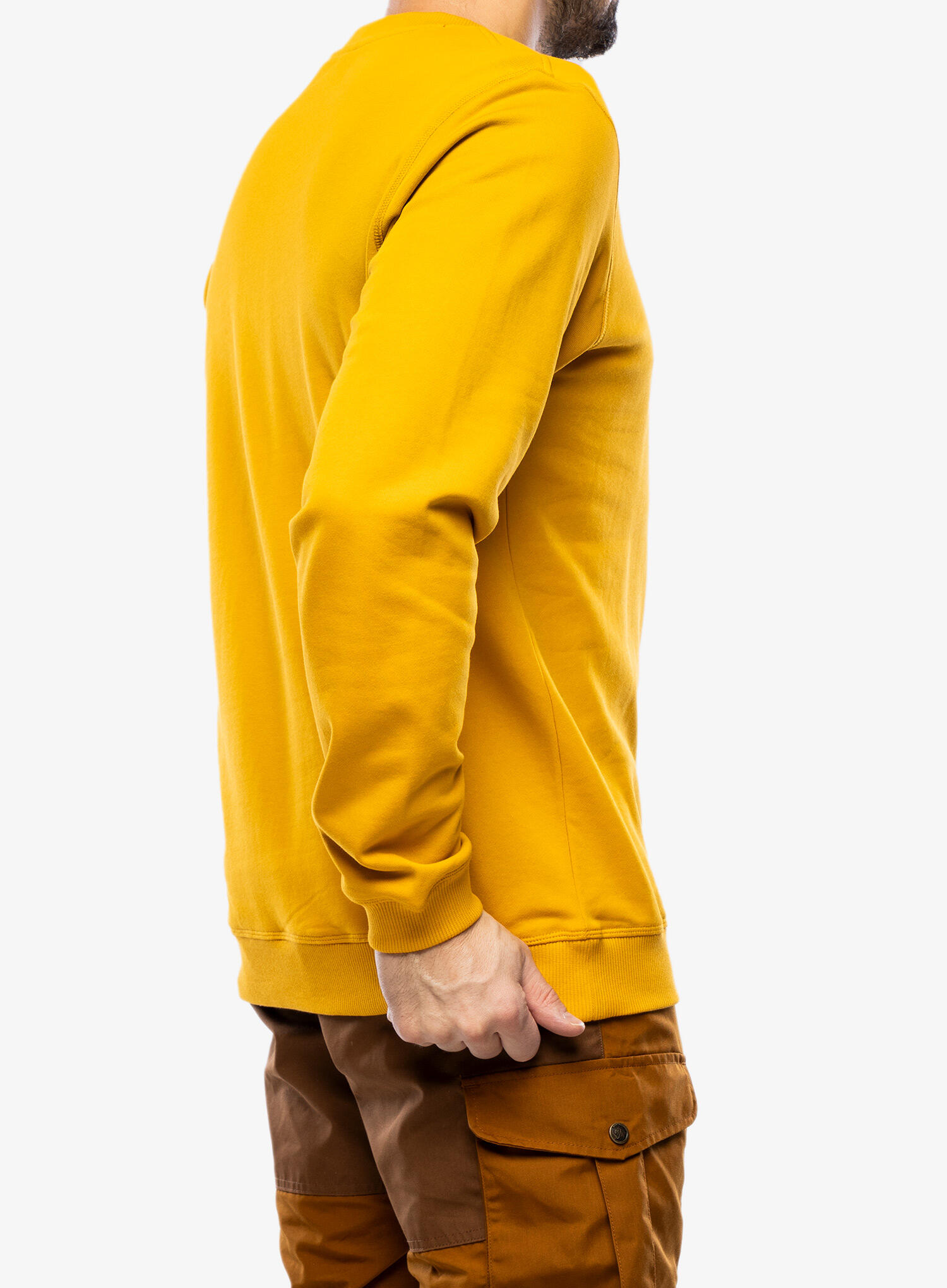 Bluza bawełniana męska Fjallraven 1960 Logo Badge Sweater M 4/5