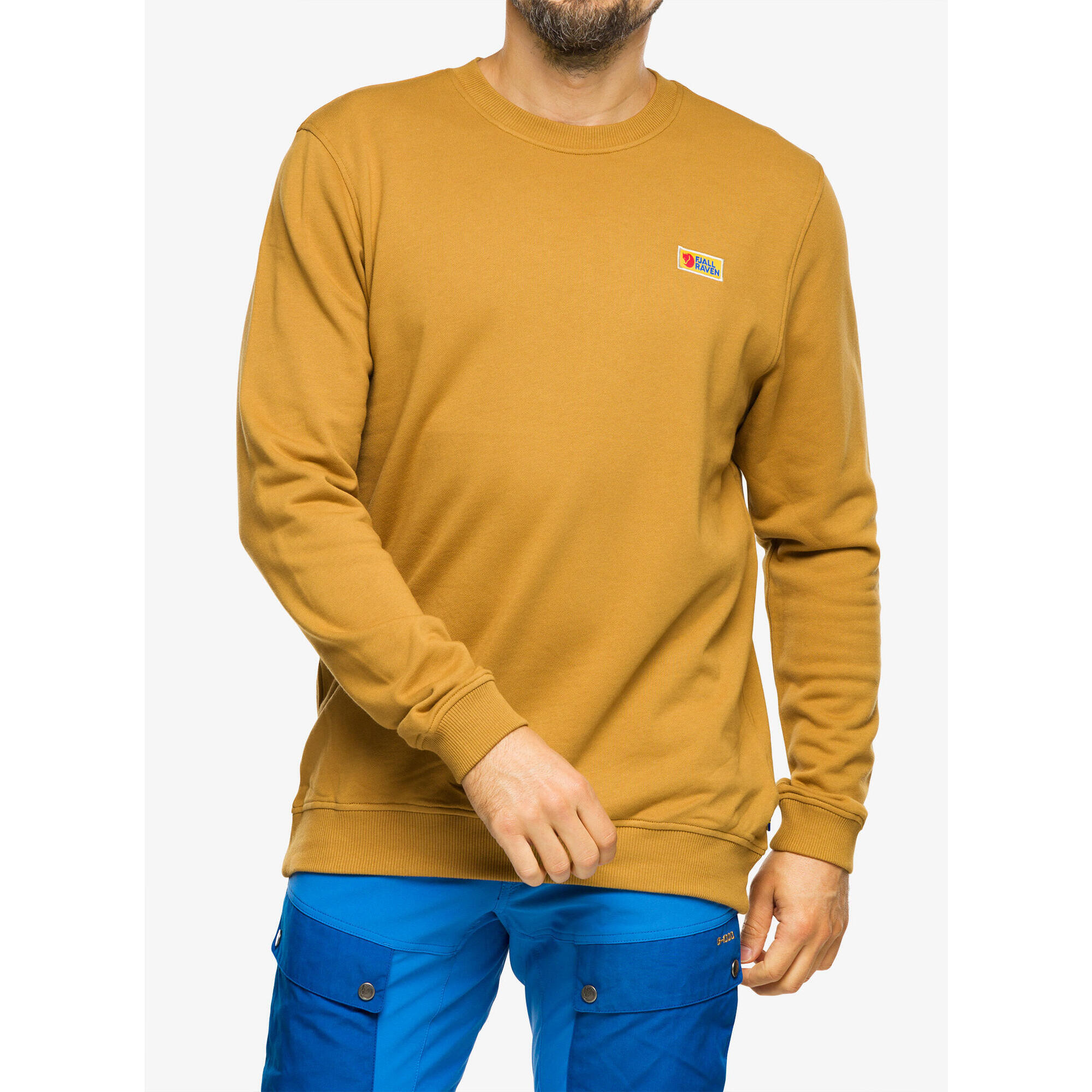 Bluza bawełniana męska Fjallraven Vardag Sweater