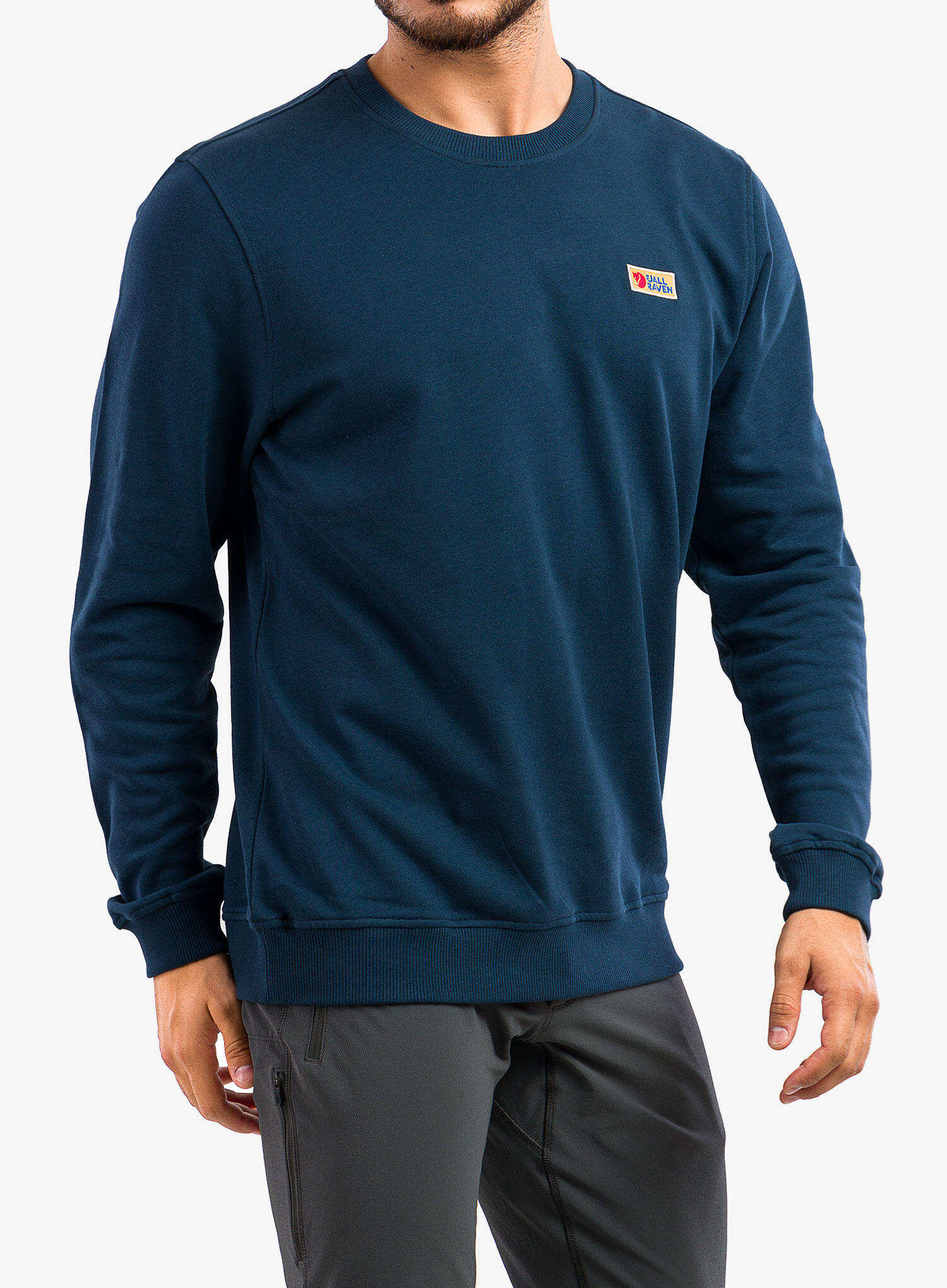 Bluza bawełniana męska Fjallraven Vardag Sweater 4/6