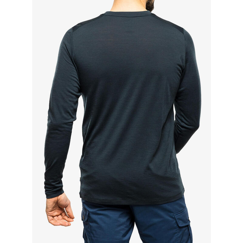 Tricou cu maneci lungi, pentru sport Abisko Wool LS M barbati