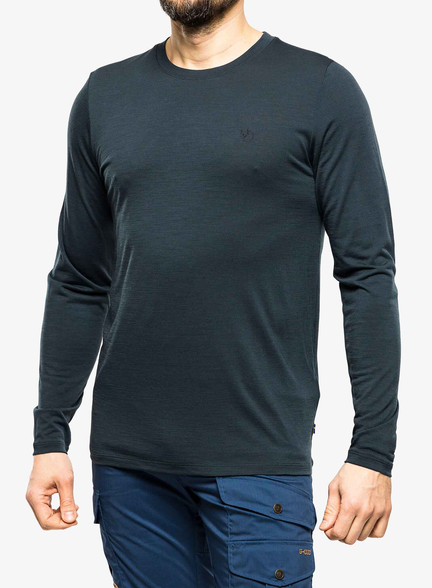 Sport T-Shirt Uomo Abisko Wool LS M 5/7