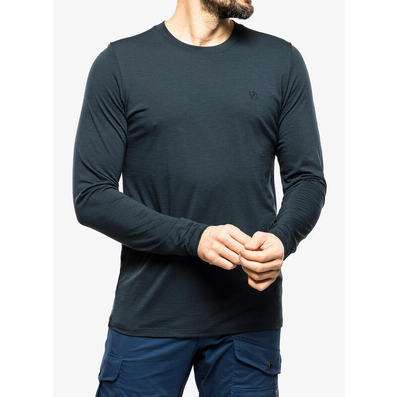 Tricou cu maneci lungi, pentru sport Abisko Wool LS M barbati