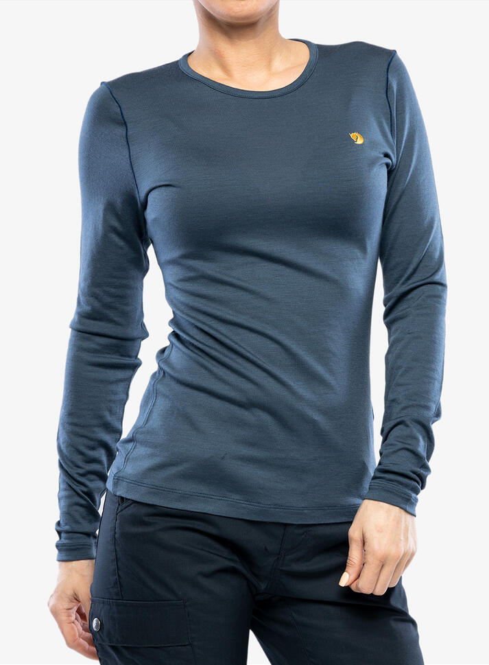Bluza termoaktywna damska Fjallraven Bergtagen Thinwool LS