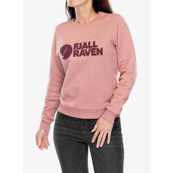 Pull Fjällräven logo en coton biologique rose