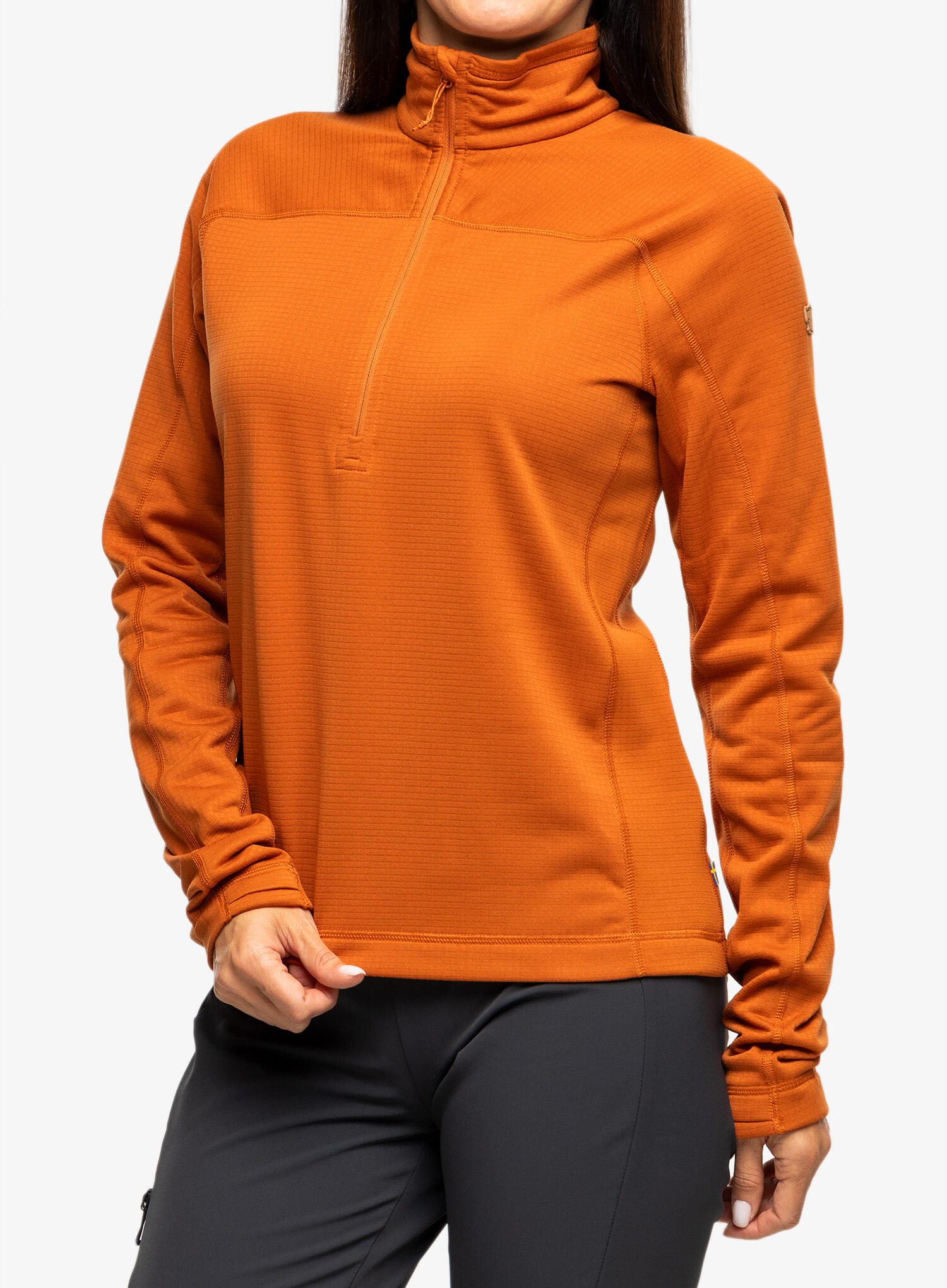 Bluza polarowa damska Fjallraven Abisko Lite Fleece Half Zip 3/7