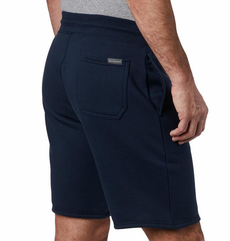 COLUMBIA Short Homme Logo Fleece - Collegiate Navy 4/5