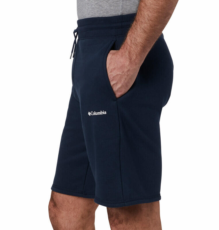 COLUMBIA Short Homme Logo Fleece - Collegiate Navy 5/5