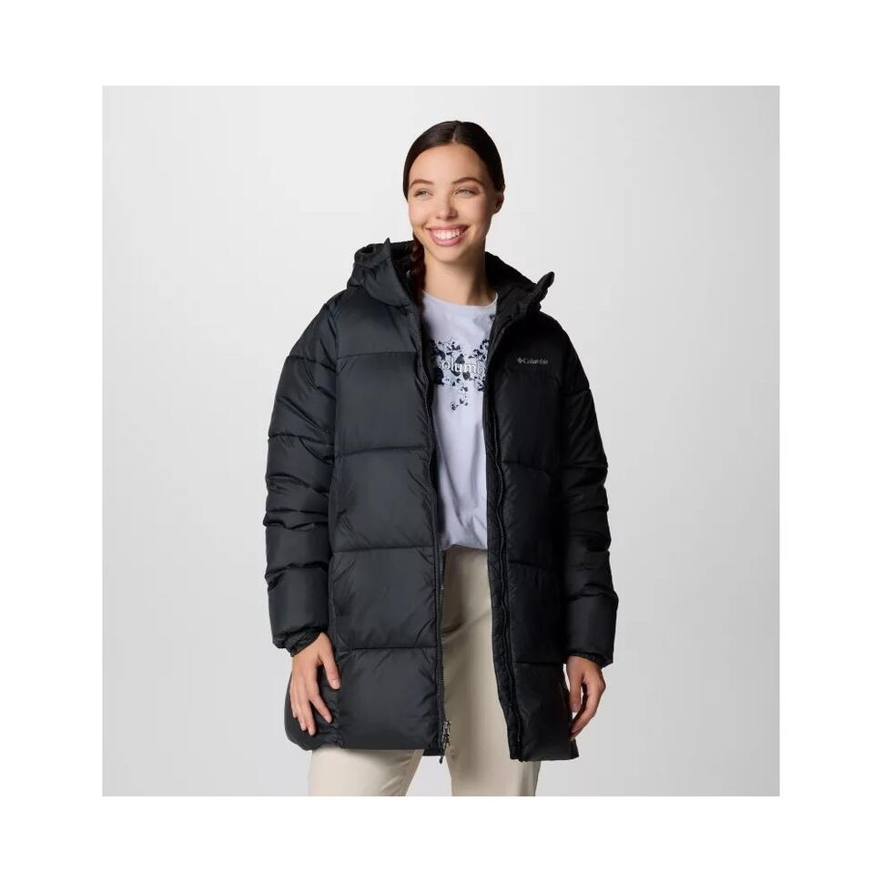 Kurtka puchowa damska Columbia Puffect II Mid Hooded
