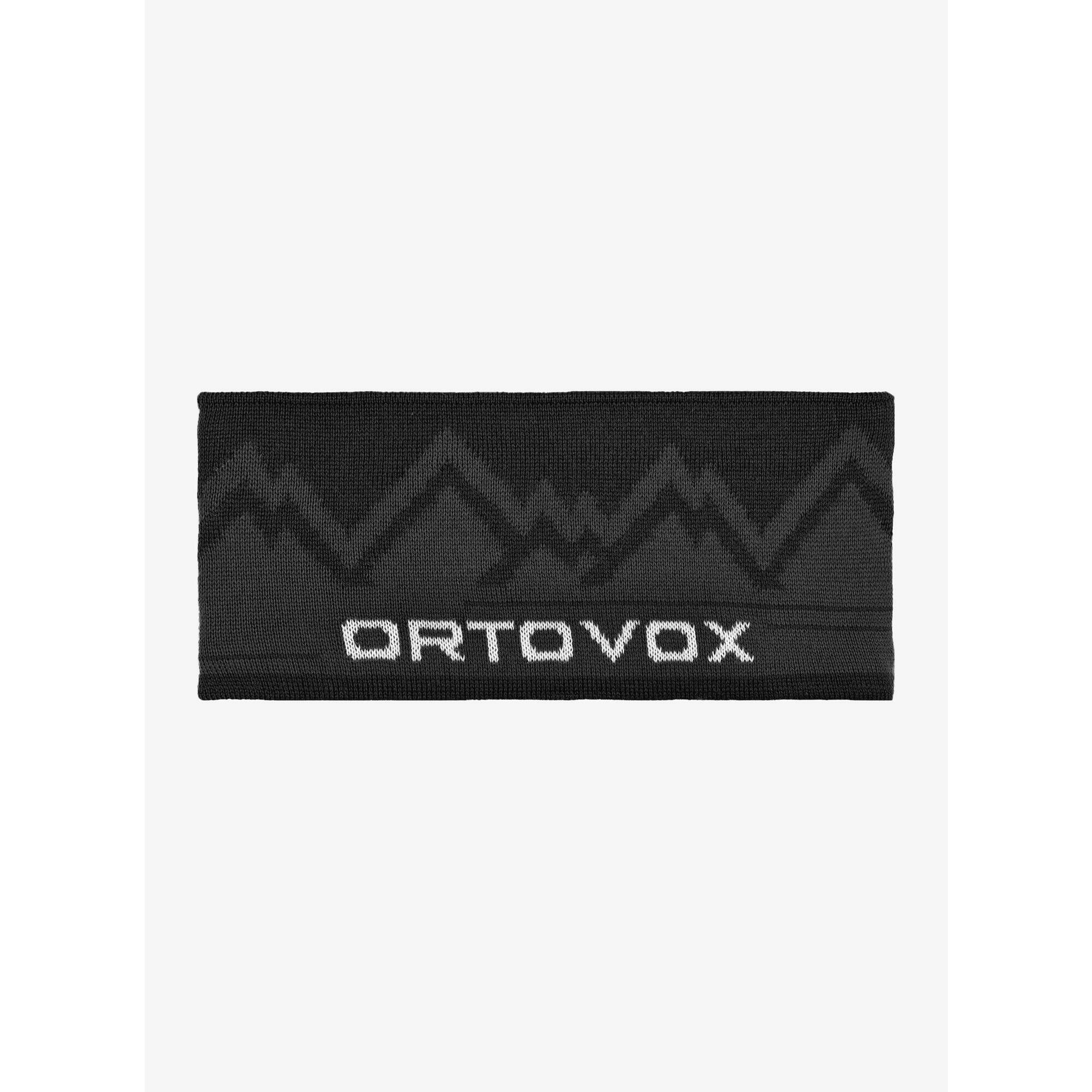 Opaska Ortovox Peak Headband - black raven
