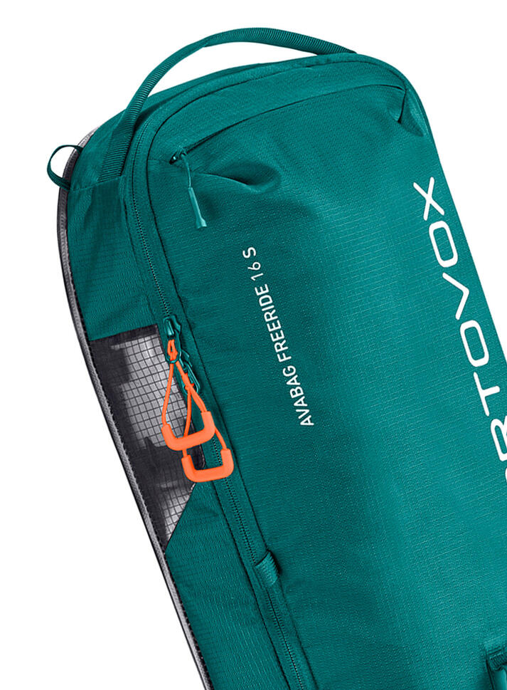 Plecak Ortovox AVABAG LiTRIC Freeride 16 S Zip - pacific green