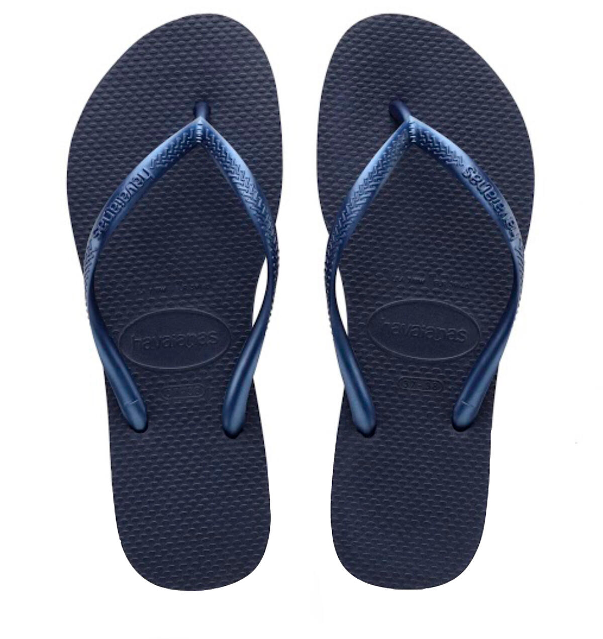 Chinelos havaianas modelo 4000030 cor azul