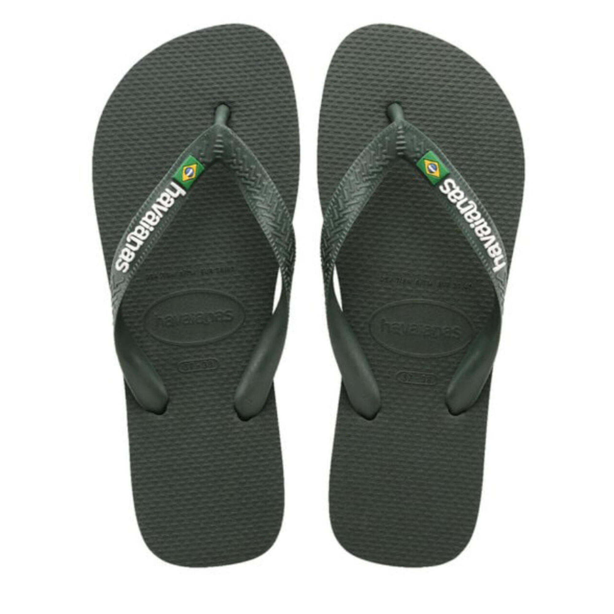 Havaianas - Claquettes Havaianas Modèle 4110850 Couleur Vert - Tongs - Vert - 45 - Decathlon