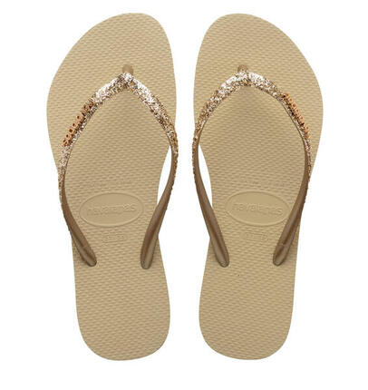 Havaianas Slim Glitter II - Sand Grey