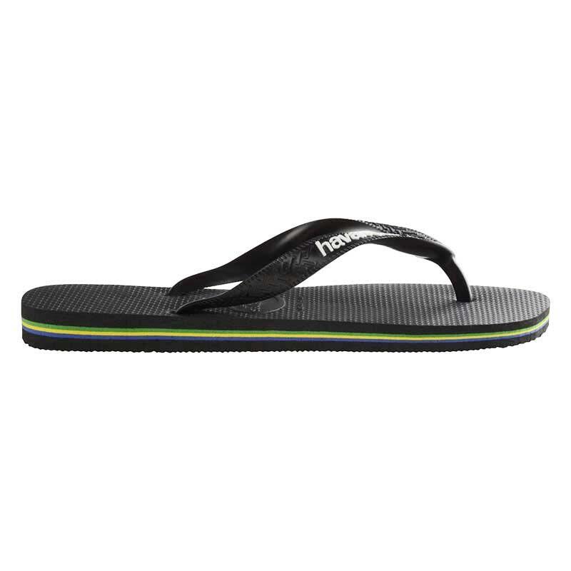 Infradito Havaianas Modello Brasil Logo Colore Nero 4/7
