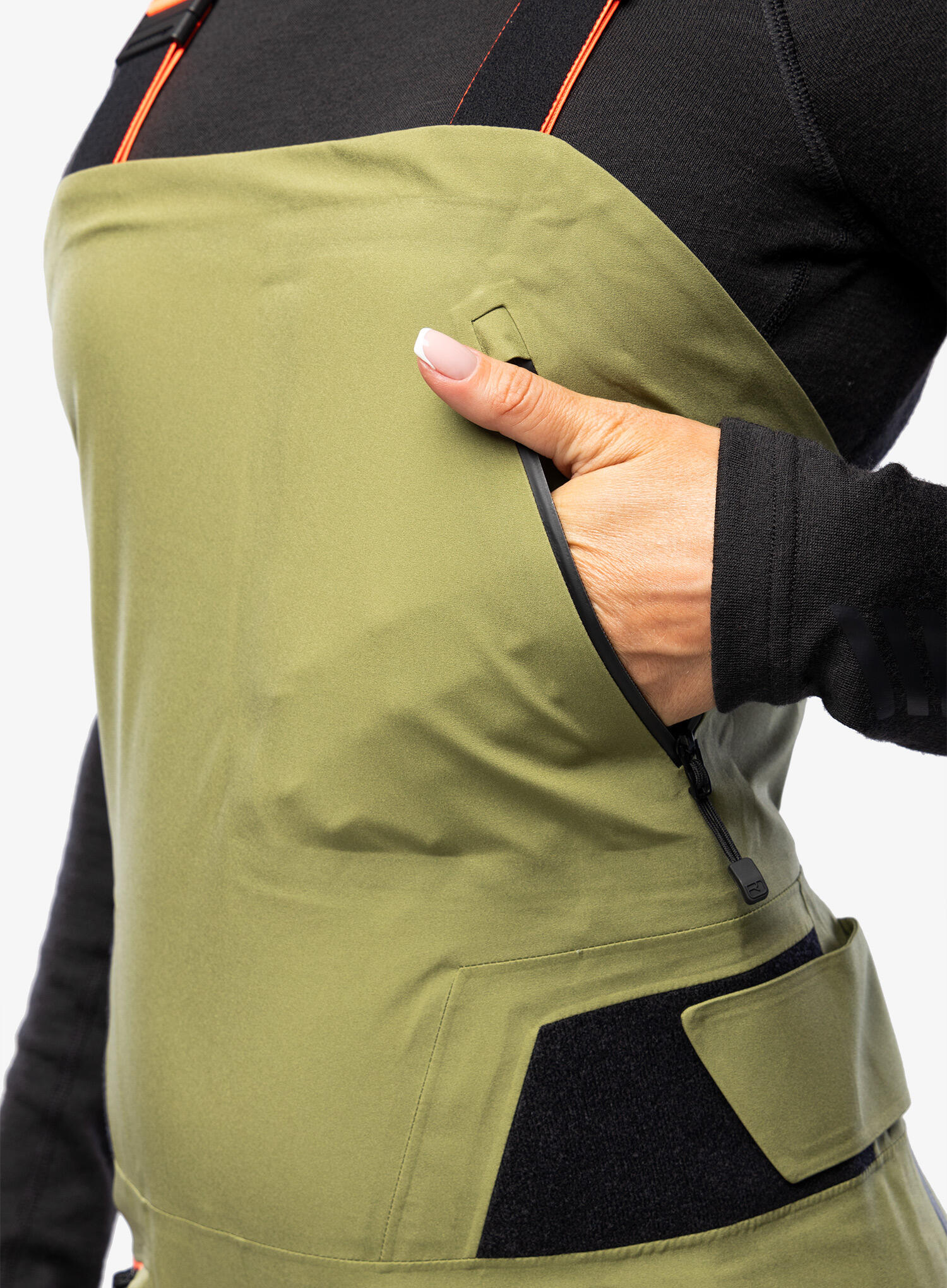 Spodnie skiturowe damskie Ortovox 3L Deep Shell Bib Pants 5/7