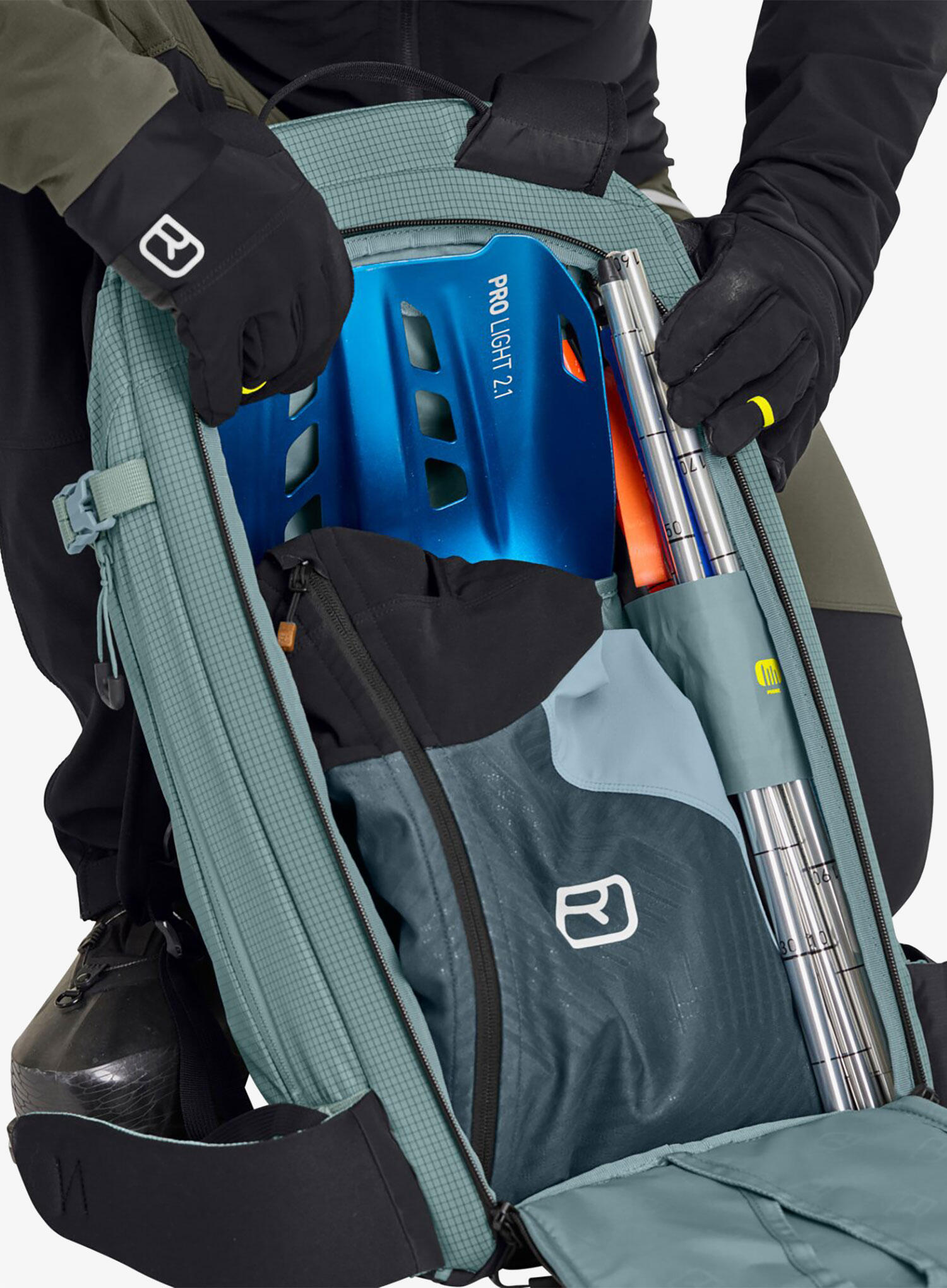 Plecak skiturowy Ortovox Switchback 27 - glacier grey 3/6