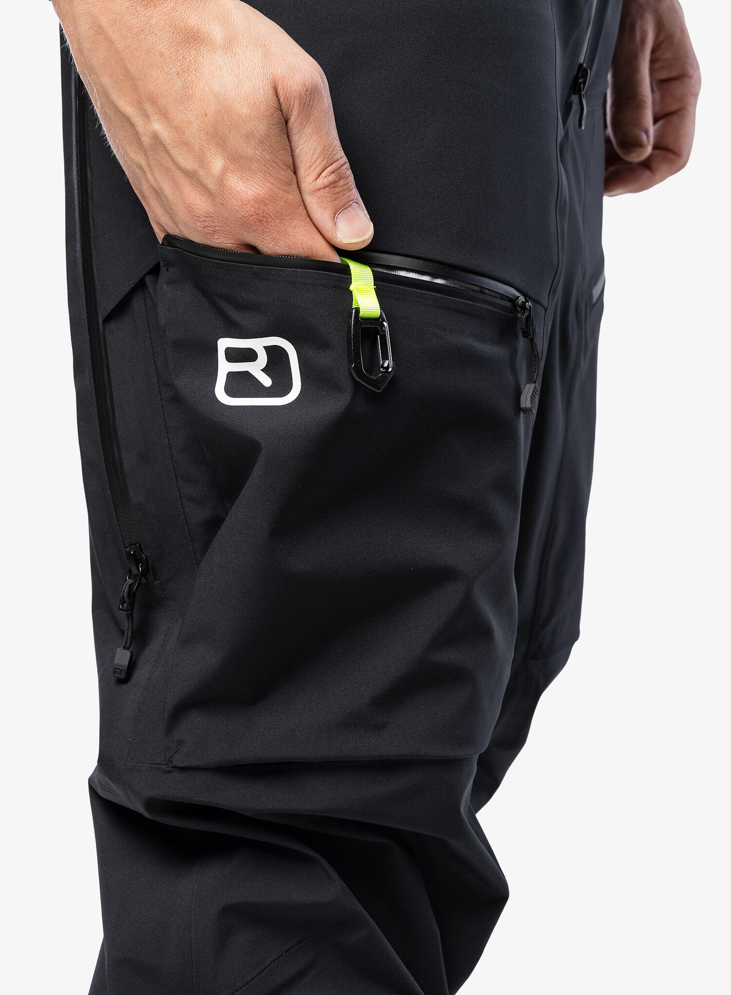 Spodnie skiturowe męskie Ortovox 3L Deep Shell Bib Pants 3/7
